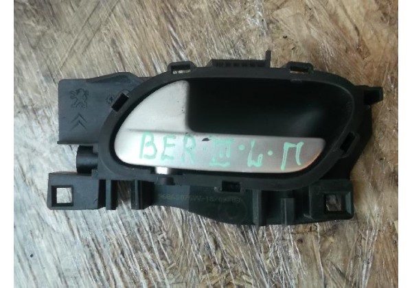 Ручка внутрішня для лівих передніх дверей Partner II, Berlingo II, 96863076VV